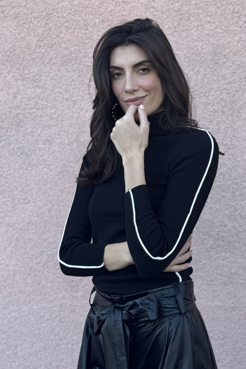 Mock Neck Sweater